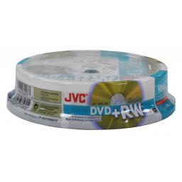 DVD+RW JVC 10 PACK PREMIUM SPINDLE