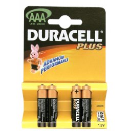 DURACELL AAA 4 PACK