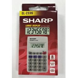 SHARP EL-233S BASIC CALCULATOR