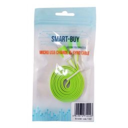 SMARTBUY MICRO USB CABLE ASSORTED COLOUR